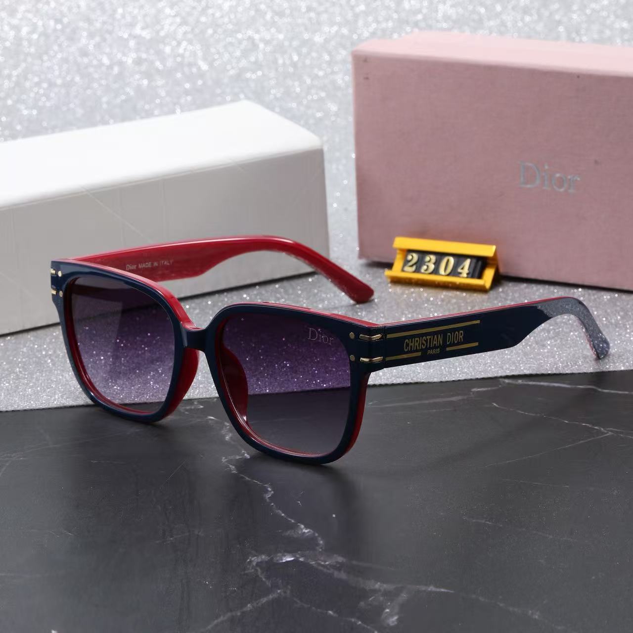 Fashion hot 6 color sunglasses 2304