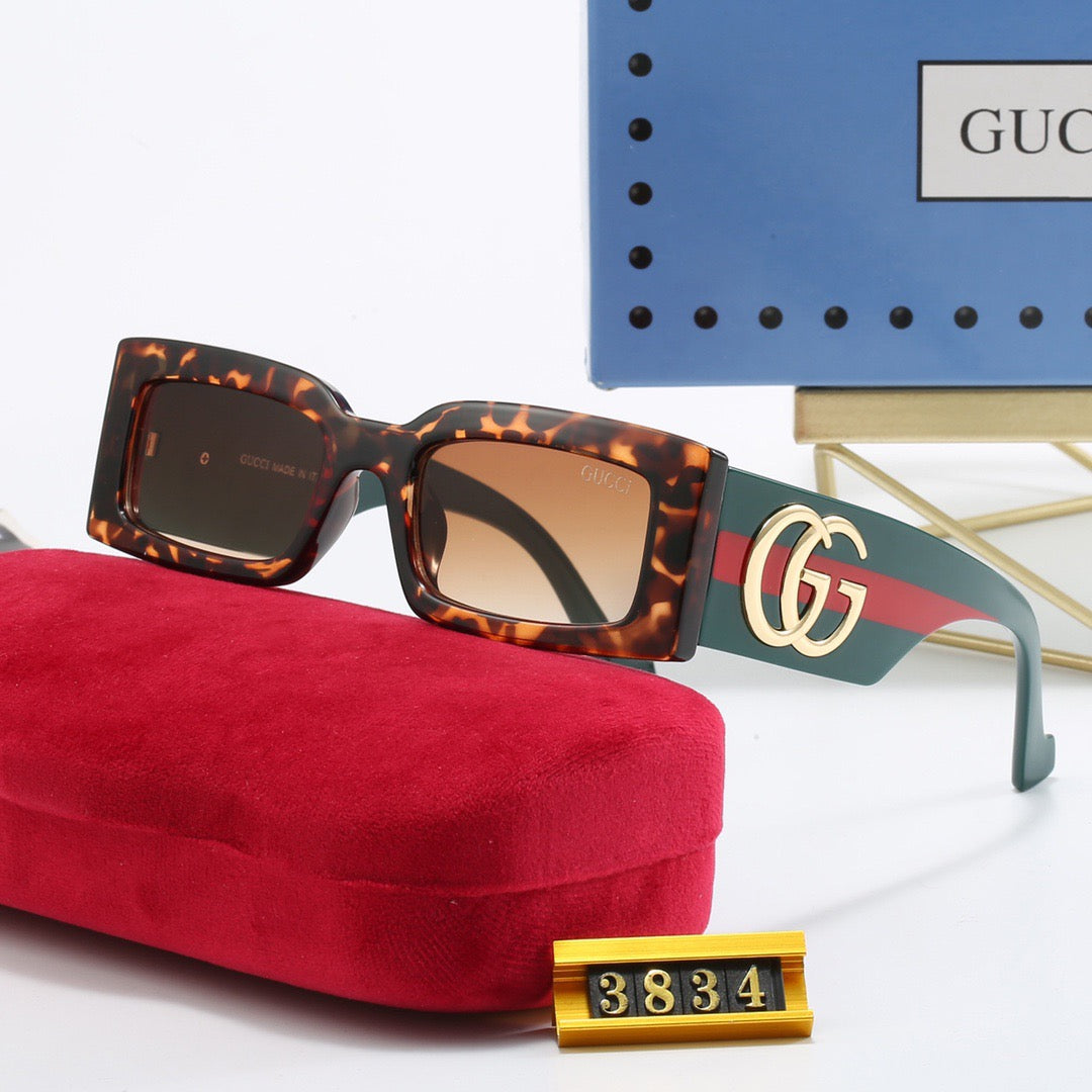 New Cat-Eye Square Frame Sunglasses 3834