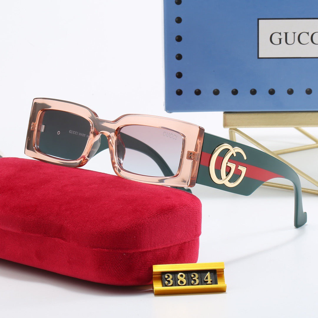 New Cat-Eye Square Frame Sunglasses 3834