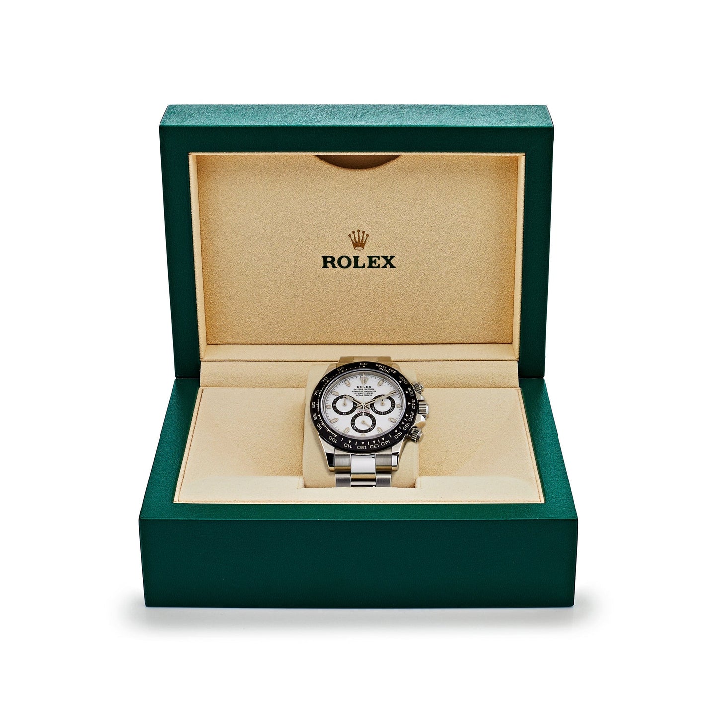 2025 Watch Daytona 116500LN Stainless Steel White Panda Dial (2021)