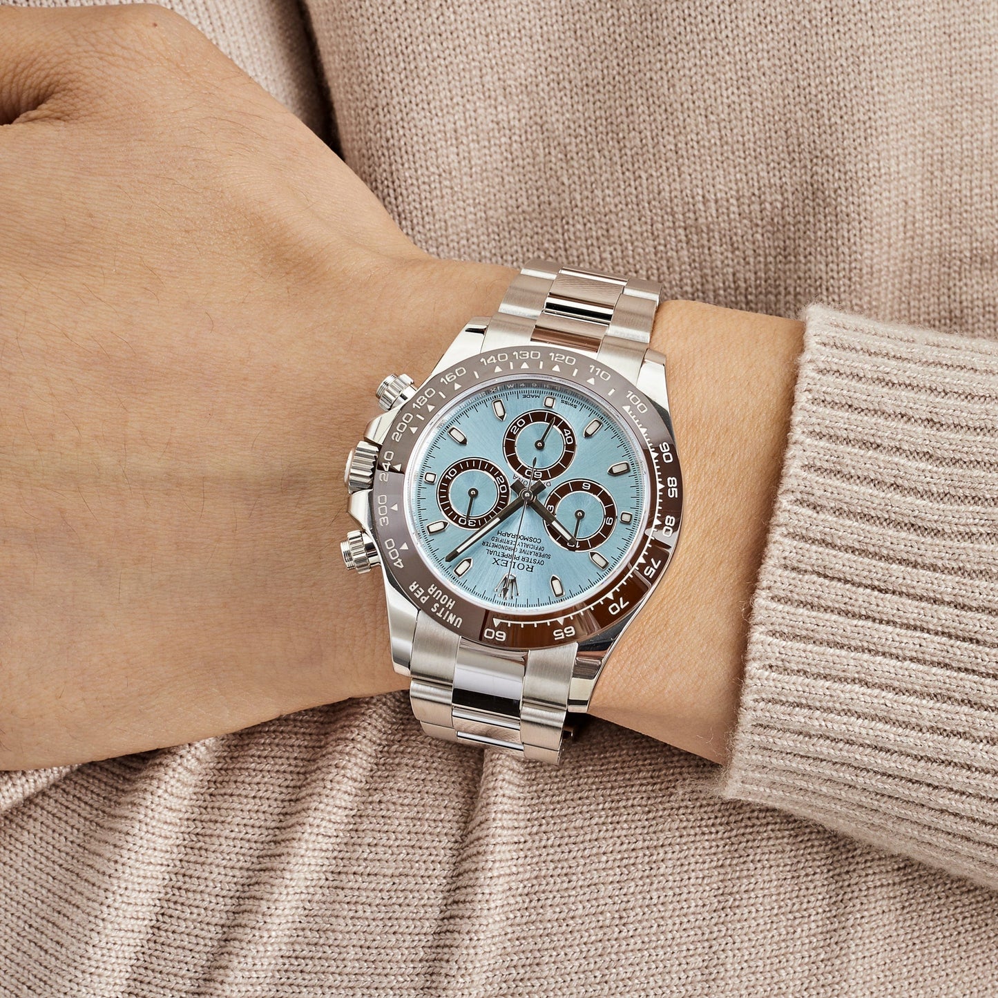 2025 Watch Daytona 116506 Platinum Ice Blue Dial (2021)