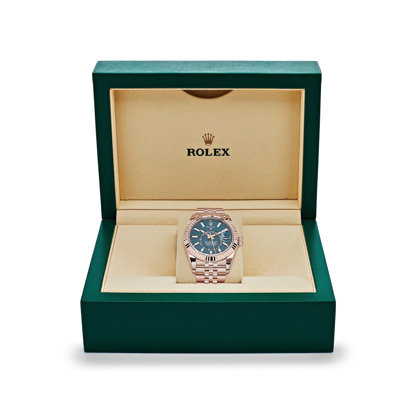 2025 Watch Sky-Dweller 336935 Everose Gold Blue Dial Jubilee