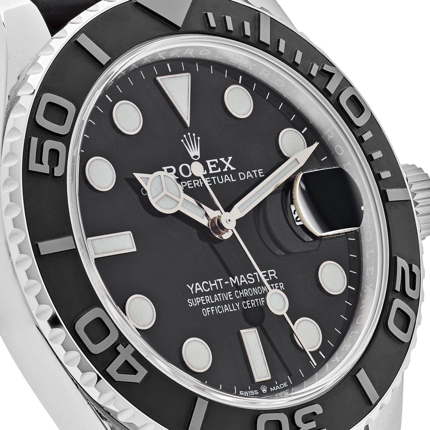 2025 Watch Yacht-Master 226659 White Gold Black Dial (2023)
