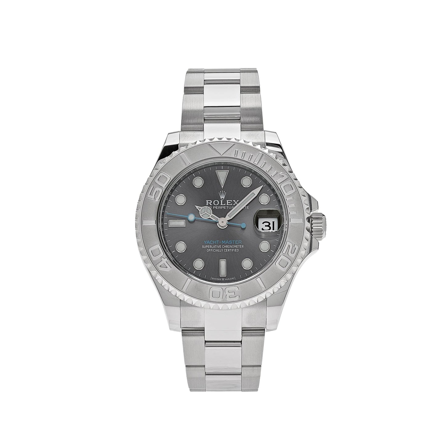 2025 Watch Yacht-Master 268622 Stainless Steel/Platinum Rhodium Dial (2022)
