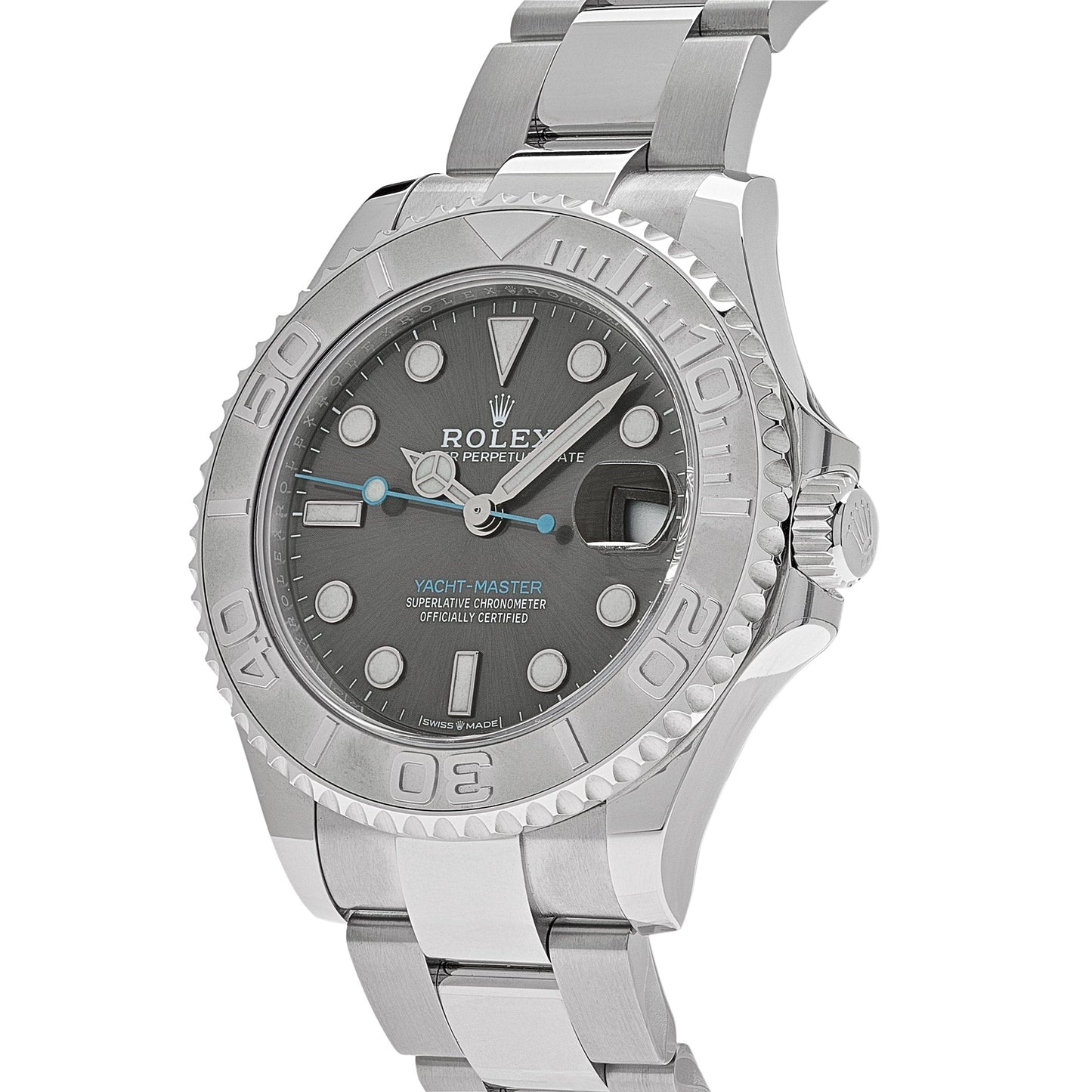 2025 Watch Yacht-Master 268622 Stainless Steel/Platinum Rhodium Dial (2022)