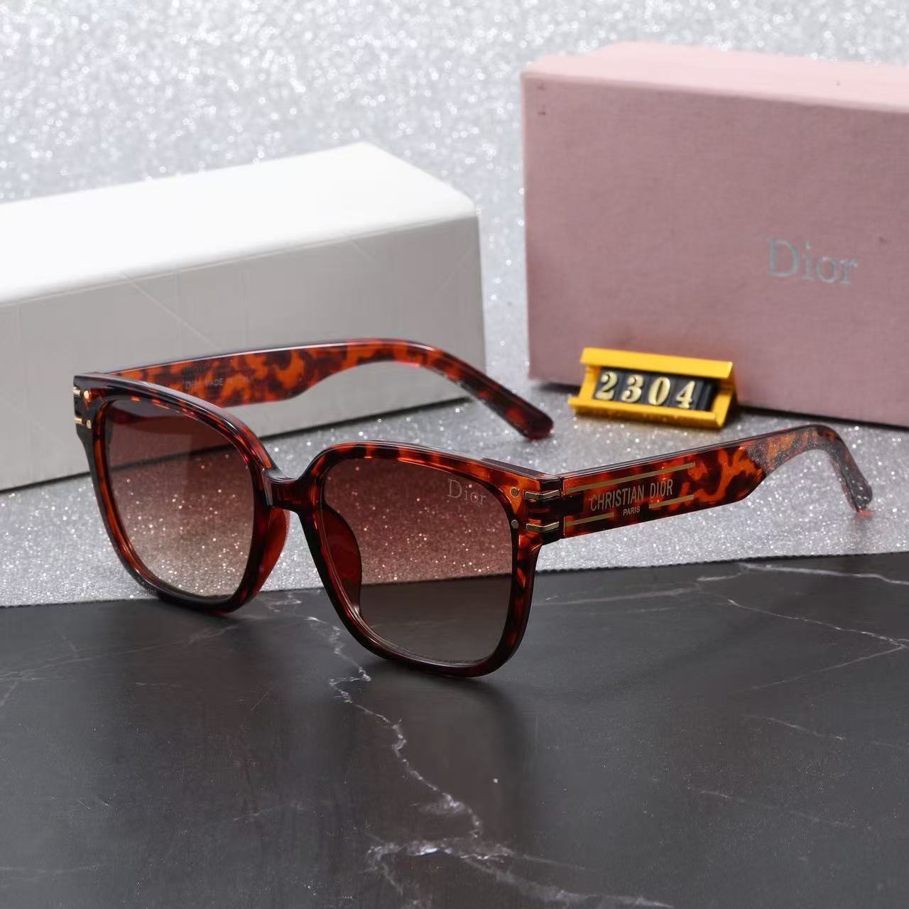 Fashion hot 6 color sunglasses 2304
