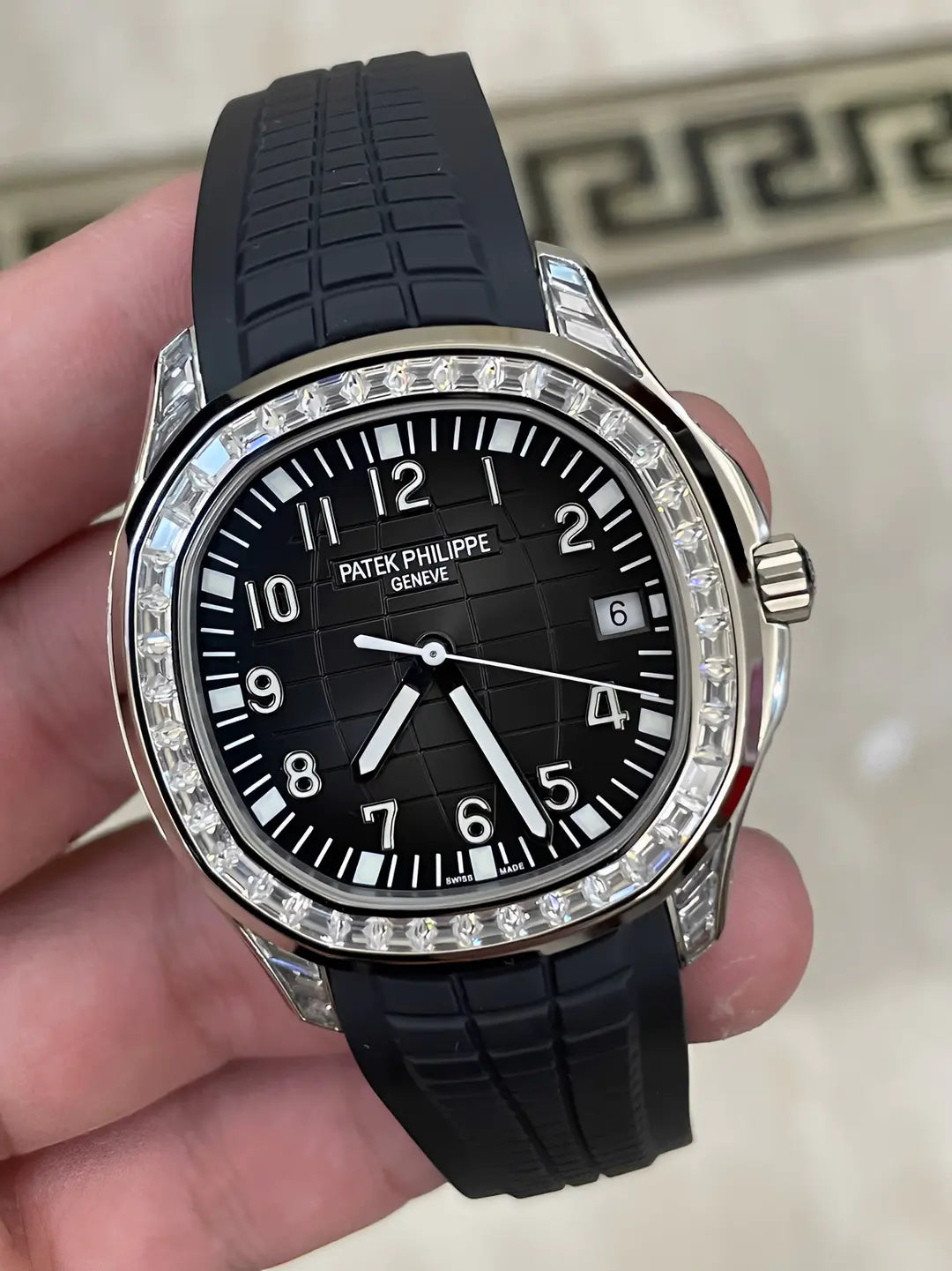 CLASSIC Aquanaut 5167 300G 010 Black & Green & Brown 40mm