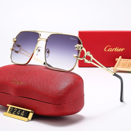 2025 Large frame square Sunglasses  2244