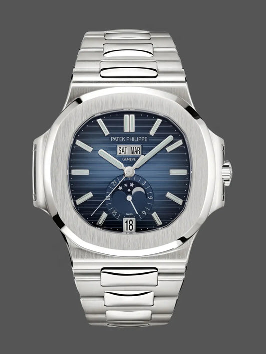 CLASSIC Nautilus 5726 1A 001 40.5mm Stainless Steel Blue Dial Watch