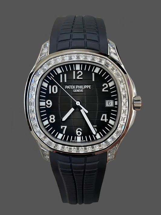 CLASSIC Aquanaut 5167 300G 010 Black & Green & Brown 40mm