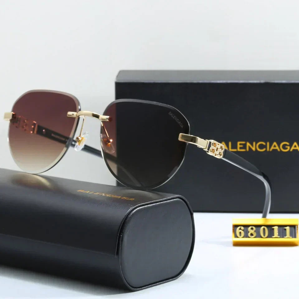 2025 New frameless 68011 sunglasses