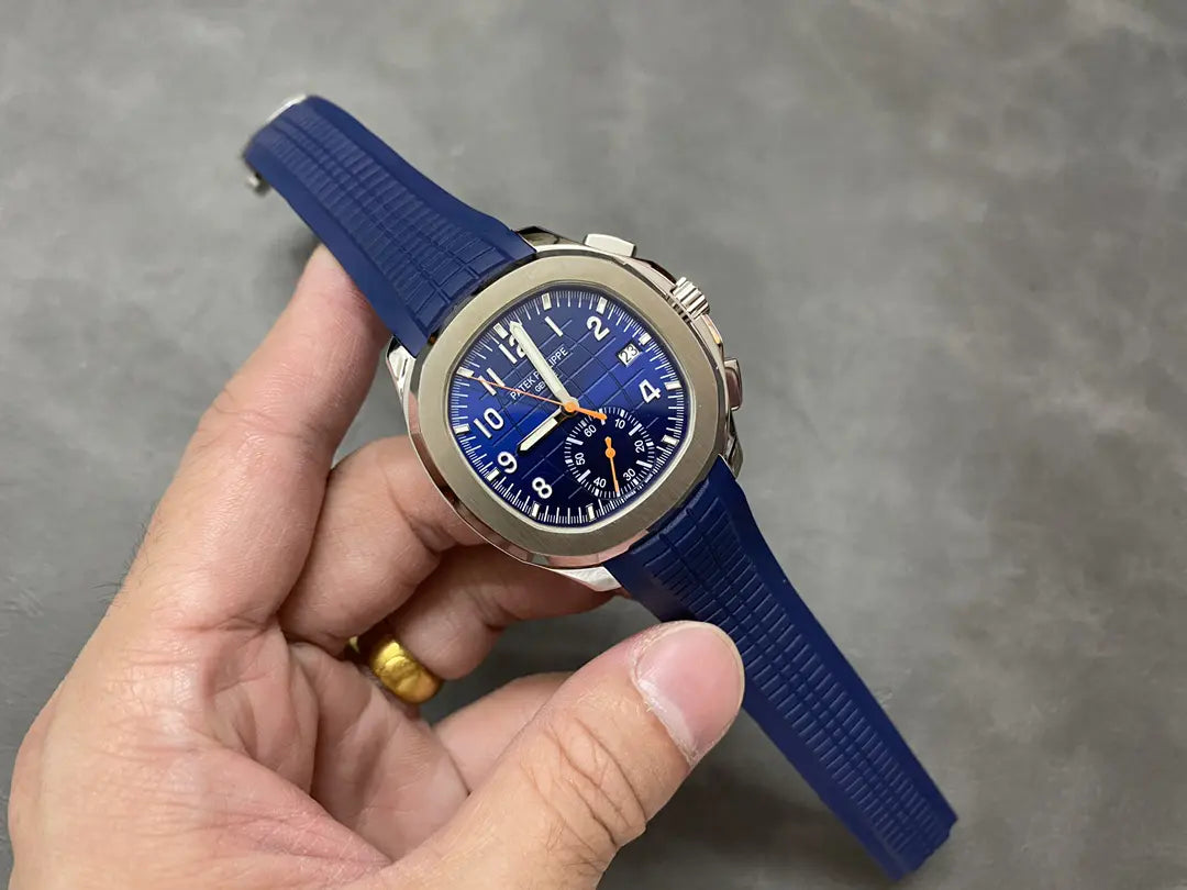 Replica CLASSIC Aquanaut Blue 5968A 001 42mm Mens Watch