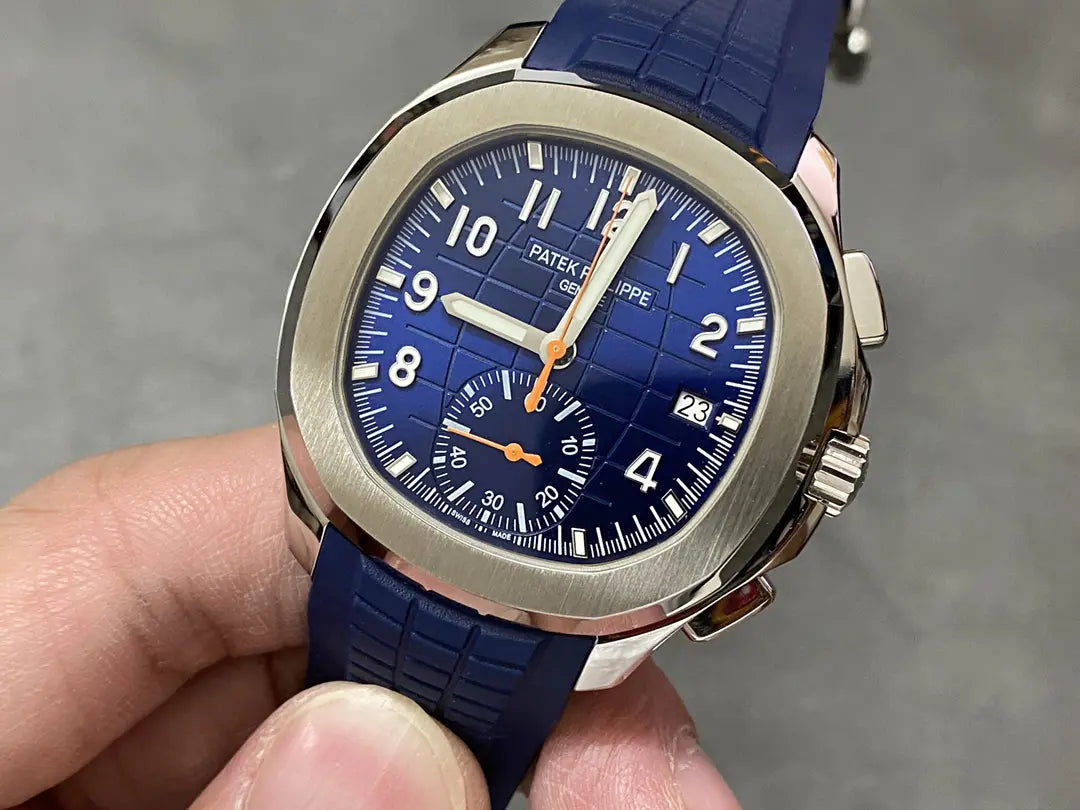 Replica CLASSIC Aquanaut Blue 5968A 001 42mm Mens Watch