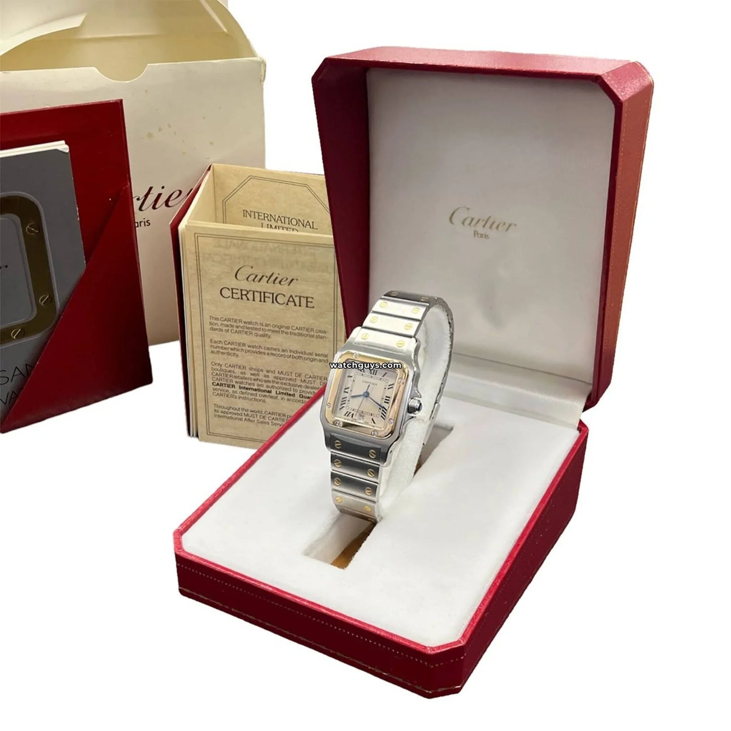 Santos Galbee 187901 Steel & Yellow Gold