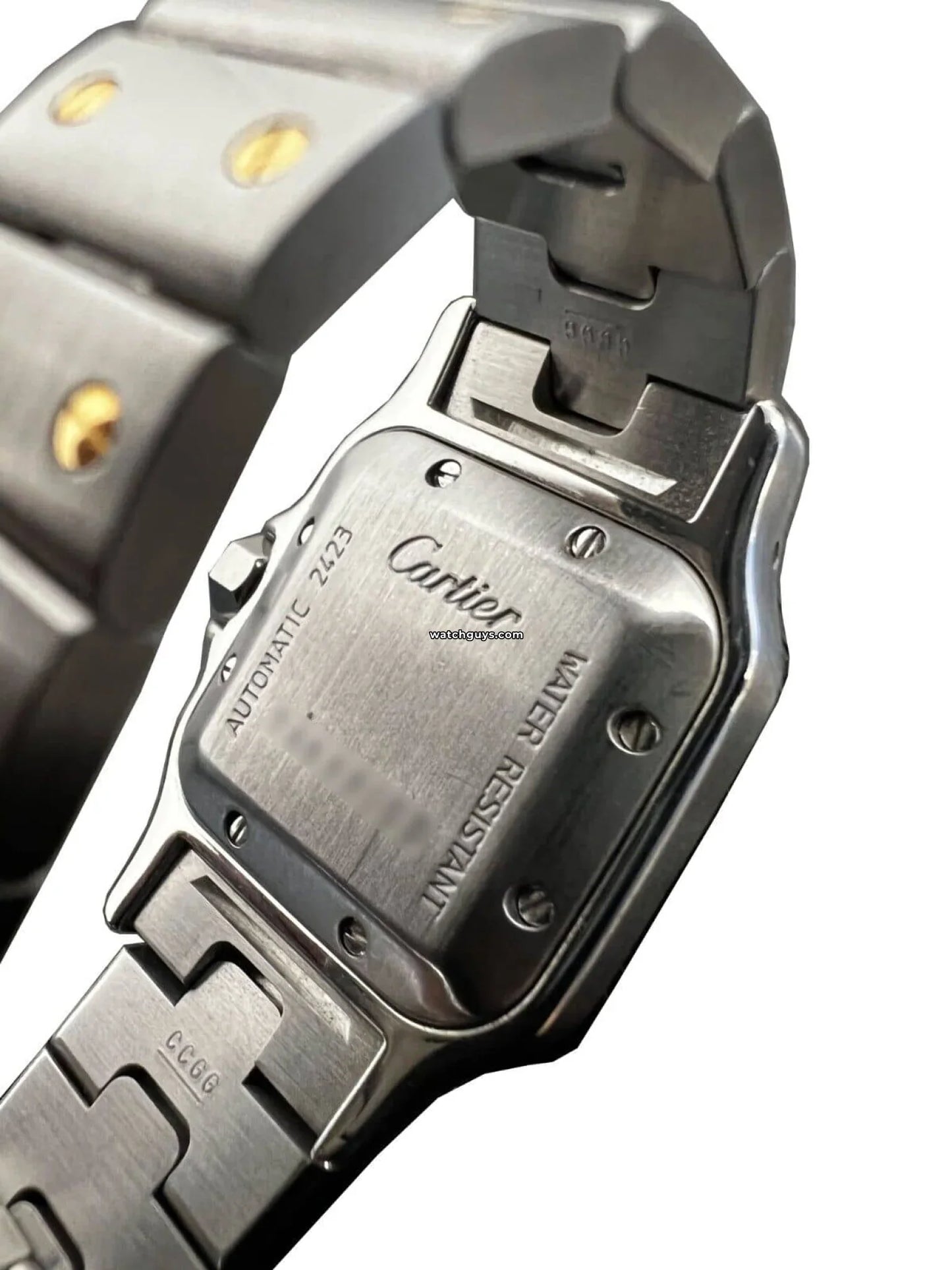 Santos Galbee 2423 Steel & Yellow Gold