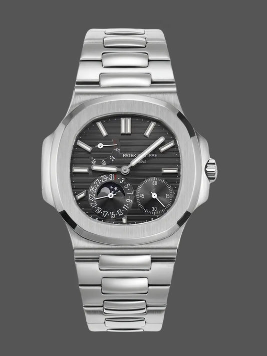 CLASSIC Nautilus Moon Phase Stainless Steel 5712 1A 001 40mm