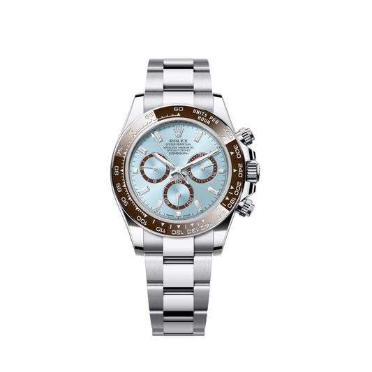2025 Watch Daytona 126506 Platinum Ice Blue Baguette Dial (2024)