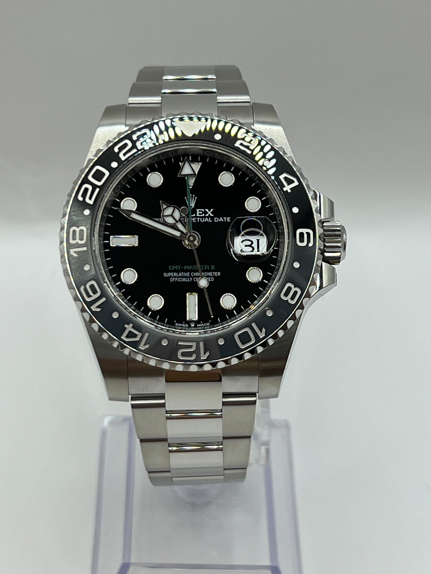 2025 Watch GMT-Master II 126710GRNR 'Bruce Wayne' Stainless Steel Oyster (2024)